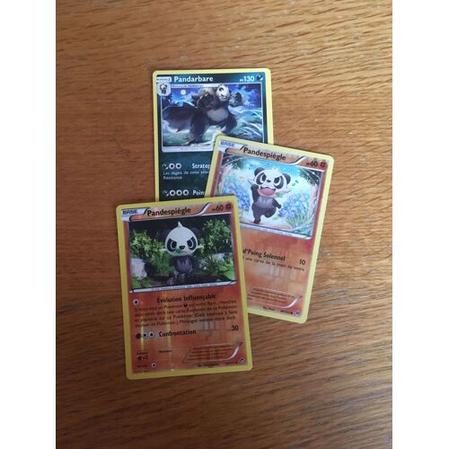 (39) 2x Pandespiègle + Pandarbare (Pokemon)
