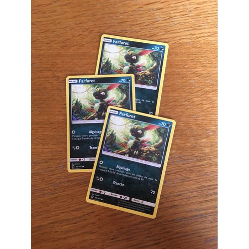(114) 3x Farfuret (Pokemon)