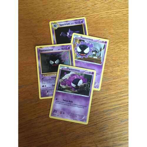 (73) Spectrum + 3x Fantominus (Pokemon)