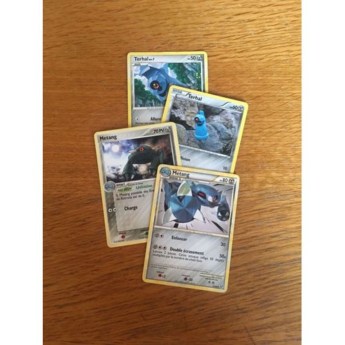 (123) 2x Terhal + 2x Metang (Pokemon)