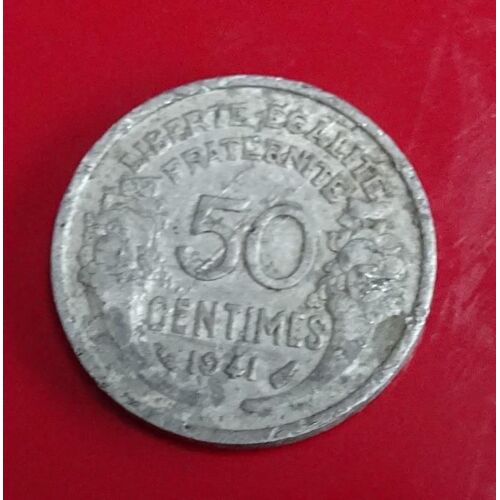 Pièce De 50 Centimes Morlon 1941