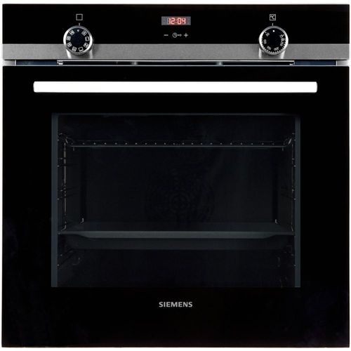 Siemens iQ300 HB553AER0 - Four - intégrable - niche - largeur : 56 cm - profondeur : 55 cm - hauteur : 58.5 cm - avec système auto-nettoyant - classe A - acier inoxydable