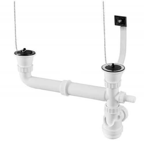 Grohe - Vidage complet pour évier 2 cuves