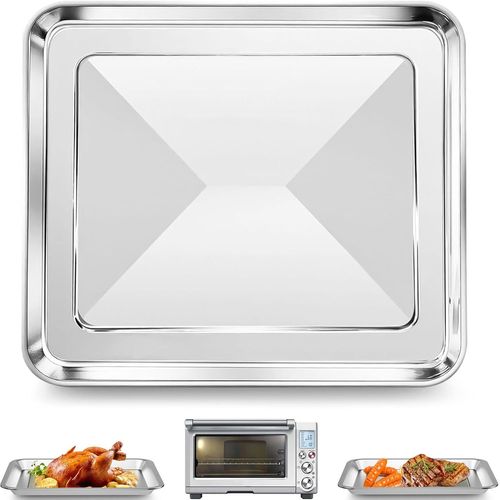 Grille-Pain 12 ""× 12"" Plaque De Cuisson Pour Breville Smart Bov800Xl,Smart Oven Plus Bov810Bss,Smart Own Pro Bov845Bss,Smart Oven Air Bov900Bss,Compatible Avec Ninja Sp100 Sp101 Sp201