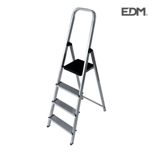 Escabeau domestique aluminium 4 marches edm
