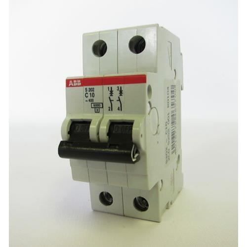 Interrupteur Automatique S 202 - C10 6KA 2P 10A (S465700)