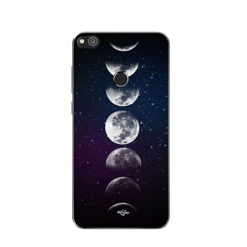 Coque Huawei P8 Lite 2017 Lune Phase Nuit Etoile