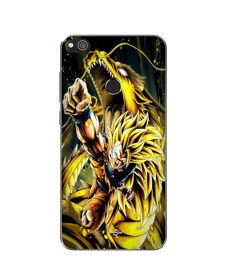Coque Huawei P8 Lite 2017 Son Goku Super Saiyan Ssj3 Attaque Point Dragon