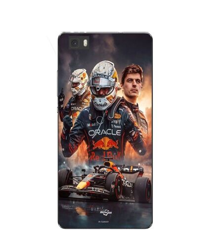Coque Huawei P8 Lite Max Verstappen F1 Art Wallpaper