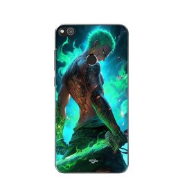 Coque Huawei P8 Lite 2017 One Piece Zoro 3d Manga Anime Fanart