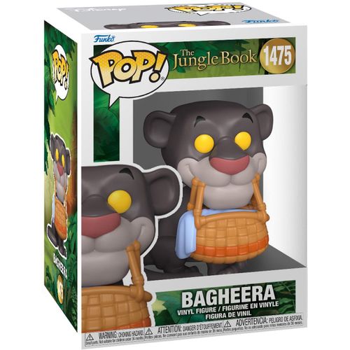 Figurine Funko Pop Bagheera Avec Panier / Le Livre De La Jungle / Funko Pop Disney #1475
