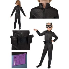 Déguisement Catwoman Fille - Taille 5-7 Ans
