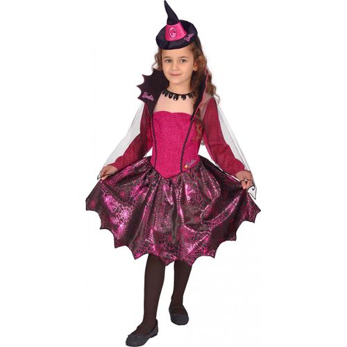 Costume Barbie Fashion Witch - Taille 3-4 Ans