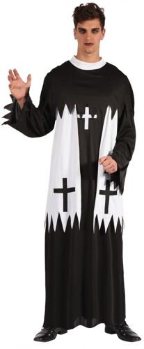 Costume Préte Exorciste - Taille Unique