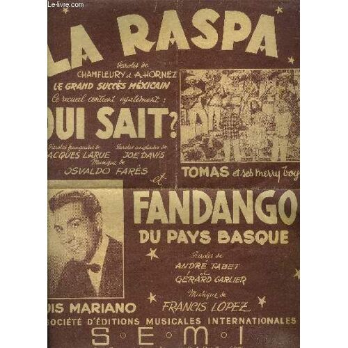Qui Sait ?/ Fandango Du Pays Basque