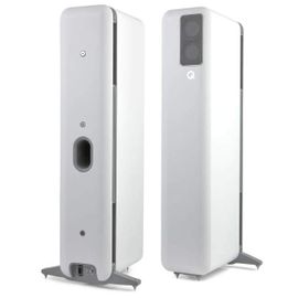 Enceinte sans fil hi-fi Q Acoustics Q Active 400 Blanc (la pièce - gauche)