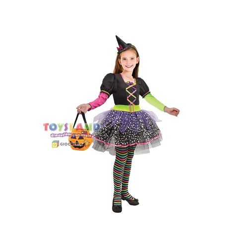 Costume Barbie Multicolore Witch - Taille 3-4 Ans