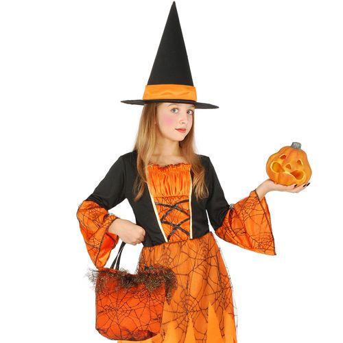 Déguisement De Sorcière - Taille 5-7 Ans