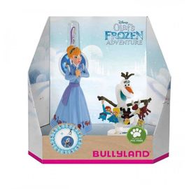 Lot Bullyland Reine Des Neiges Anna Et Olaf