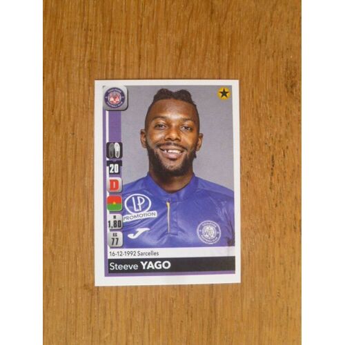 Image N°484 Panini Foot 2018-2019 - Steeve Yago -Toulouse-