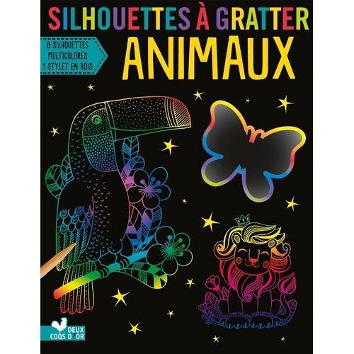 Silhouettes À Gratter Animaux