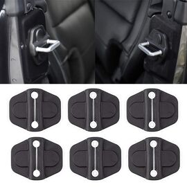 Couvercle De Serrure De Porte, Autocollant De Décoration Pour 2018 2019 2020 Jeep Jl 2018 2019, Accessoire De Pièces Automobiles, Abs Noir
