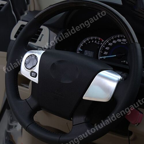 Couverture De Bouton De Volant En Abs Mat, 2 Pièces, Accessoires De Voiture Pour Toyota Camry 2015 ¿ 2017