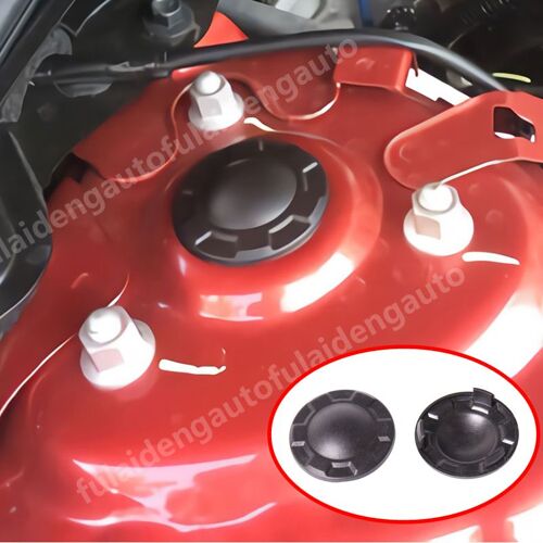 Couvercle À Vis Noir Anti-Poussière Amortisseur, Décoration Pour Mazda 3 6 Axela Cx-4 Cx-5 Atenza, Accessoires Automobiles, 2 Pièces
