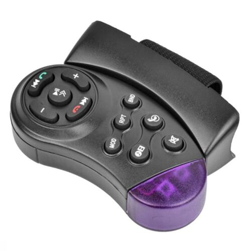 Télécommande Sans Fil À 11 Boutons Pour Volant De Voiture, Lecteur Cd Dvd Mp5, Contrôleur De Clé Multimédia