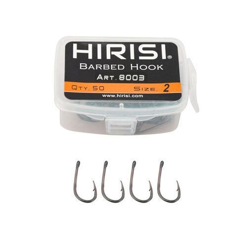 Lot de 50 crochets de pêche en acier inoxydable, crochets de pêche à haute teneur en carbone, avec boîte d'origine, pour leurre ver souple