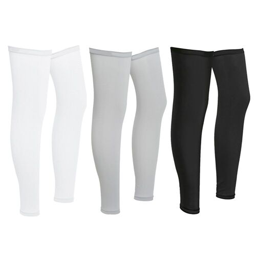 Housse de protection pour les jambes en soie glacée, 1 ensemble, pour Sports, cyclisme, mollet, manches de protection solaire, Anti-UV, Camping, cyclisme, pêche, Golf