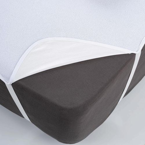 Protège Matelas 100x200 cm imperméable-Lot de 2 certifié,Housse de Matelas d'incontinence Lavable,Protection de Matelas,antitache,Matelas Cover,Respirant