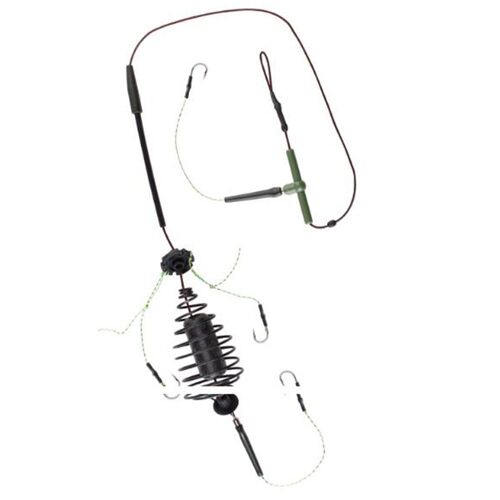 Lot d'appâts artificiels coulants pour la pêche à la carpe, avec hameçon d'alimentation, 40-60g