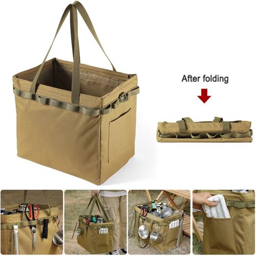 Sac à main Oxford étanche de très grande capacité, outils à main portables, sacs de rangement pliants, pince, boîte à outils, organisateur de pièces de quincaillerie