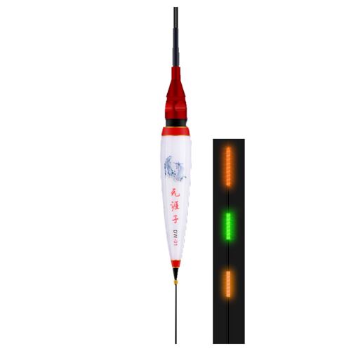 Flotteurs de pêche lumineux électroniques, flottabilité Bobber Pesca carpe, accessoires de plein air de nuit