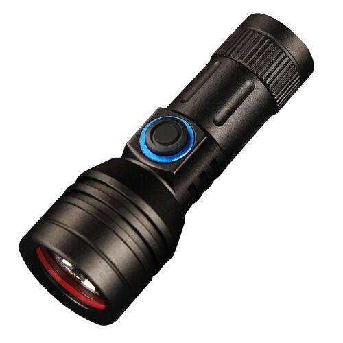 lampe de poche LED Rechargeable USB, 300Lumens, porte-clé, torche de poche, pour Camping