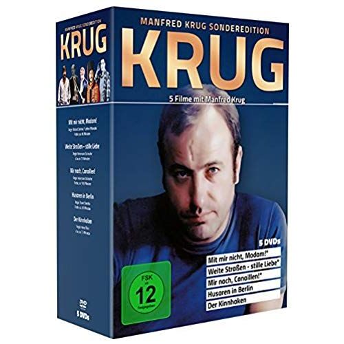 Manfred Krug Sonderedition - Dvd-Schuber (Mit Mir Nicht, Madam! Weite Strassen - Stille Liebe Mir Nach Canaillen! Der Kinnhaken Husaren In Berlin)
