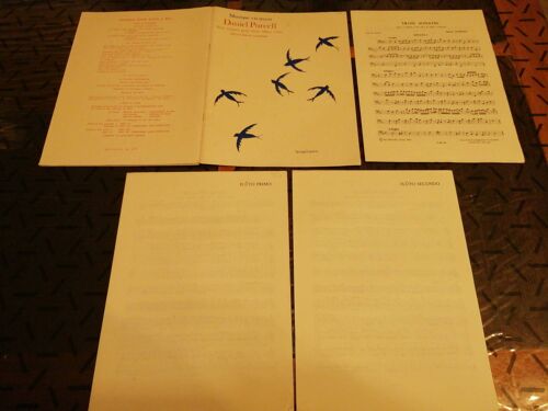 Lot De Partitions : Musique En Main : Daniel Purcell - Trois Sonates Pour Deux Flûtes À Bec Alto Et Basse Continue - Éditions Heugel - Paris De 1973 - Mm3