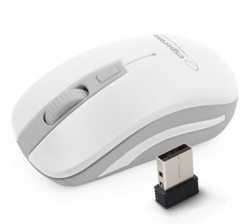 Souris sans fil ESPERANZA Uranus Blanc-gris EM126EW