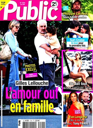Public N°1094 : Gilles Lellouche, L'amour Ouf En Famille