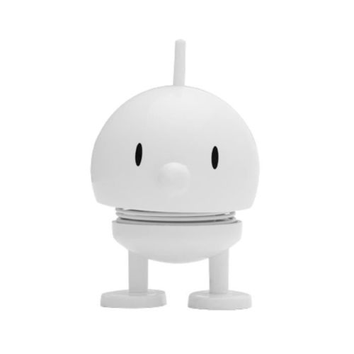 Hoptimist Baby Bumble, Petit, Garçon avec Yeux Joyeux, Idée Déco-Jouet, Plastique, Blanc, 2004-10