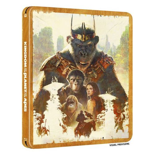 La Planète Des Singes : Le Nouveau Royaume - 4k Ultra Hd + Blu-Ray - Édition Steelbook Limitée