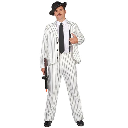 Déguisement Gangster Blanc Homme - Taille: Xl
