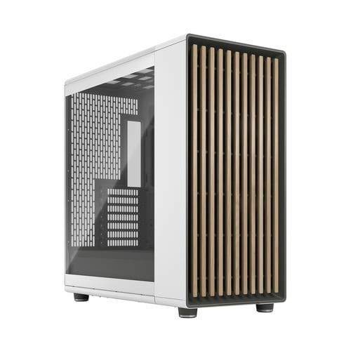 Fractal Design North XL Chalk White TG Clear FD-C-NOR1X-04 E-ATX North XL - Boîtier moyen tour - Blanc - Fenêtre