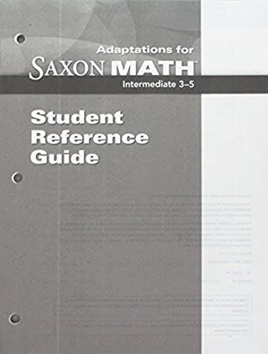 Saxon Math Intermediate 3 Stud