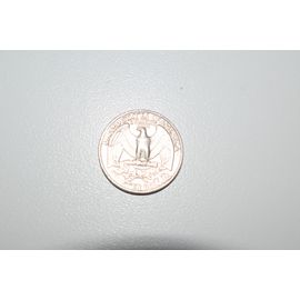 Pièce De Monnaie Quarter Dollar