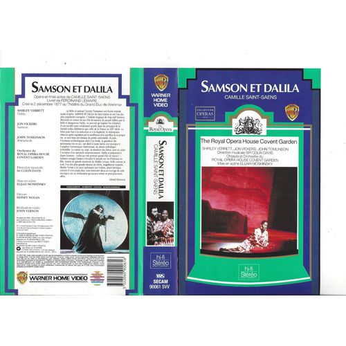 Samson Et Dalila De Camille Saint-Saens Vo