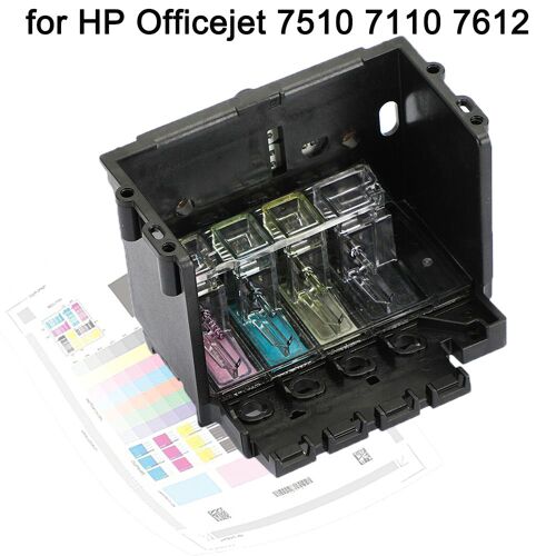 Tête d'impression pour HP Officejet 7510, 7110, 7612, 7610, 6700, 932, 933, CB863, tête d'impression couleur