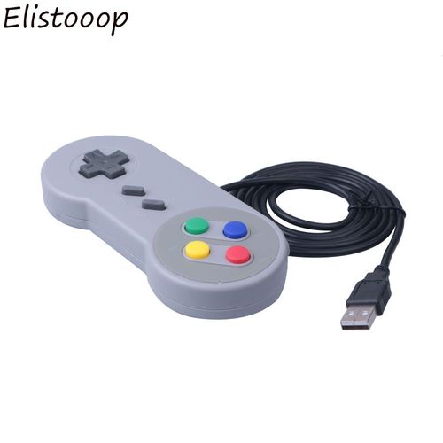 Manette De Jeu Usb Pour Snes, Joystick, Contrôleur De Jeu Pour Ordinateur Windows/Mac