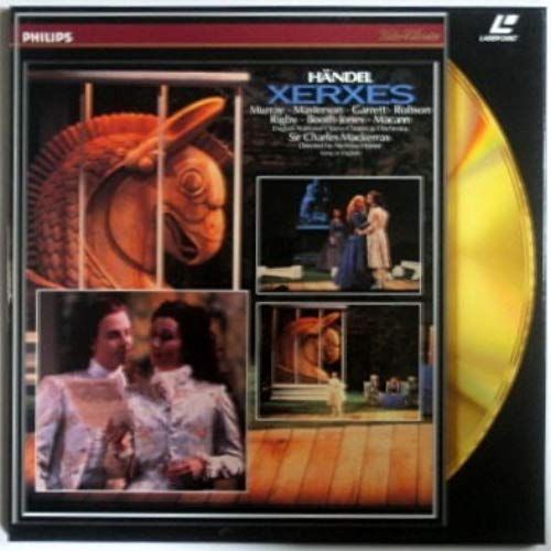 Handel: Xerxes - Mackerras, Murray, Masterson, Garrett, Robson, Rigby, - Laserdisc (2 Discs, 4 Sides)